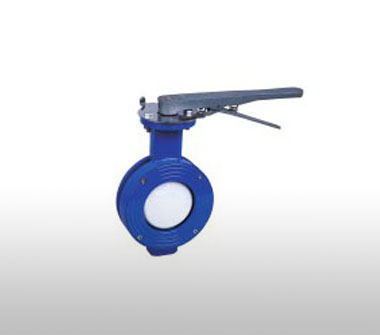 單偏心手柄蝶閥